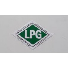 Nálepka LPG vonkajšia